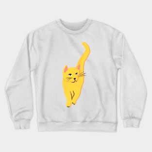 Slinky Cat Crewneck Sweatshirt